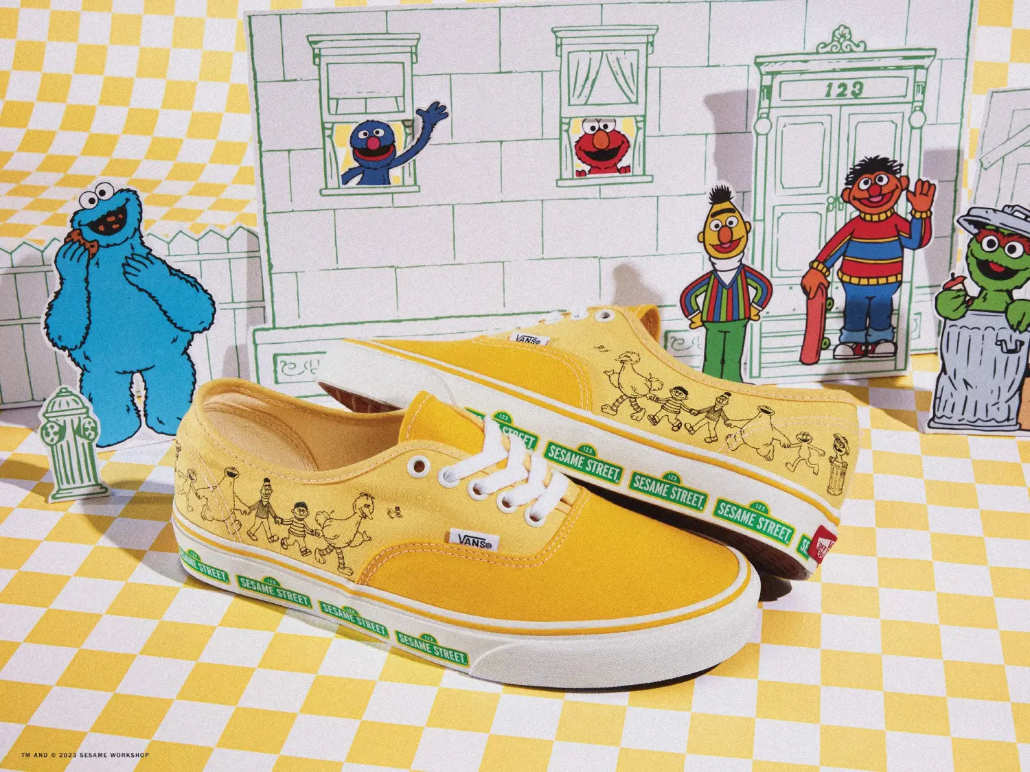 Vans Introduces a Sesame Street Collection Made for the Entire Neighbourhood