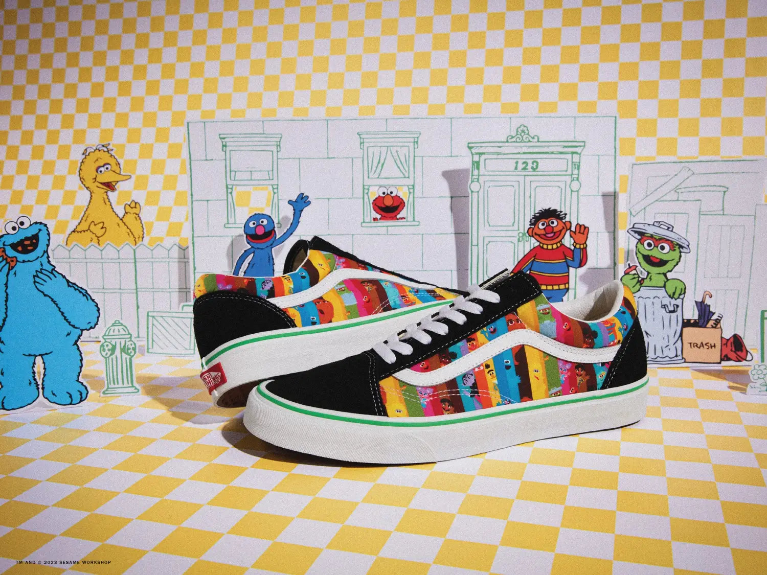 Vans Introduces a Sesame Street Collection Made for the Entire Neighbourhood