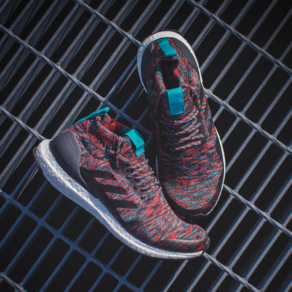 Adidas Running Ultra Boost Mid Grey/Red 