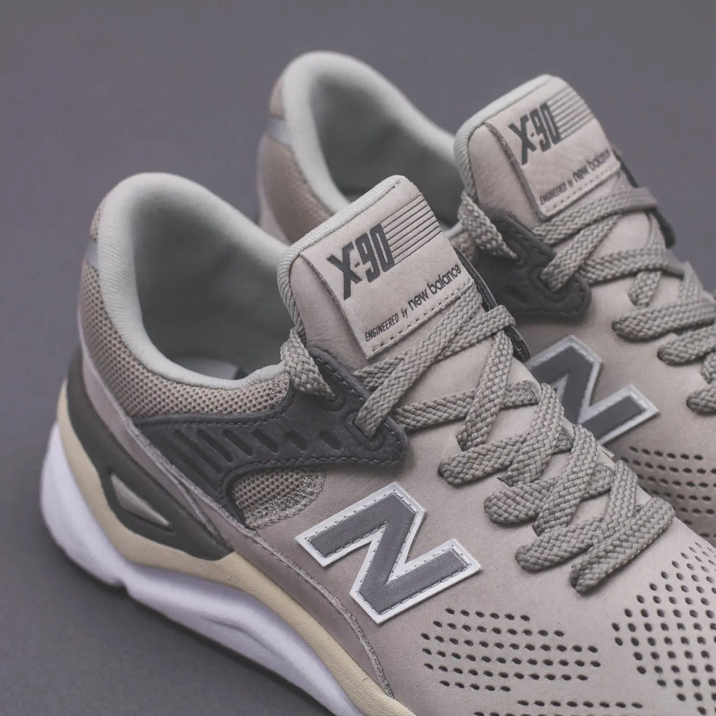 New Balance X-90 Lifestyle Grey White - (MSX90GL)