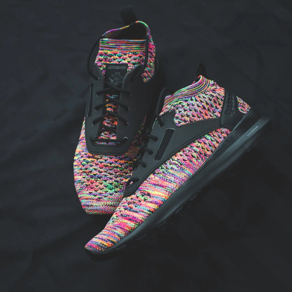 Reebok Classics Zoku Ultraknit Runner - Black/ Multicolour (CM9674) / Hunter Green/ Multicolour (CM9675)