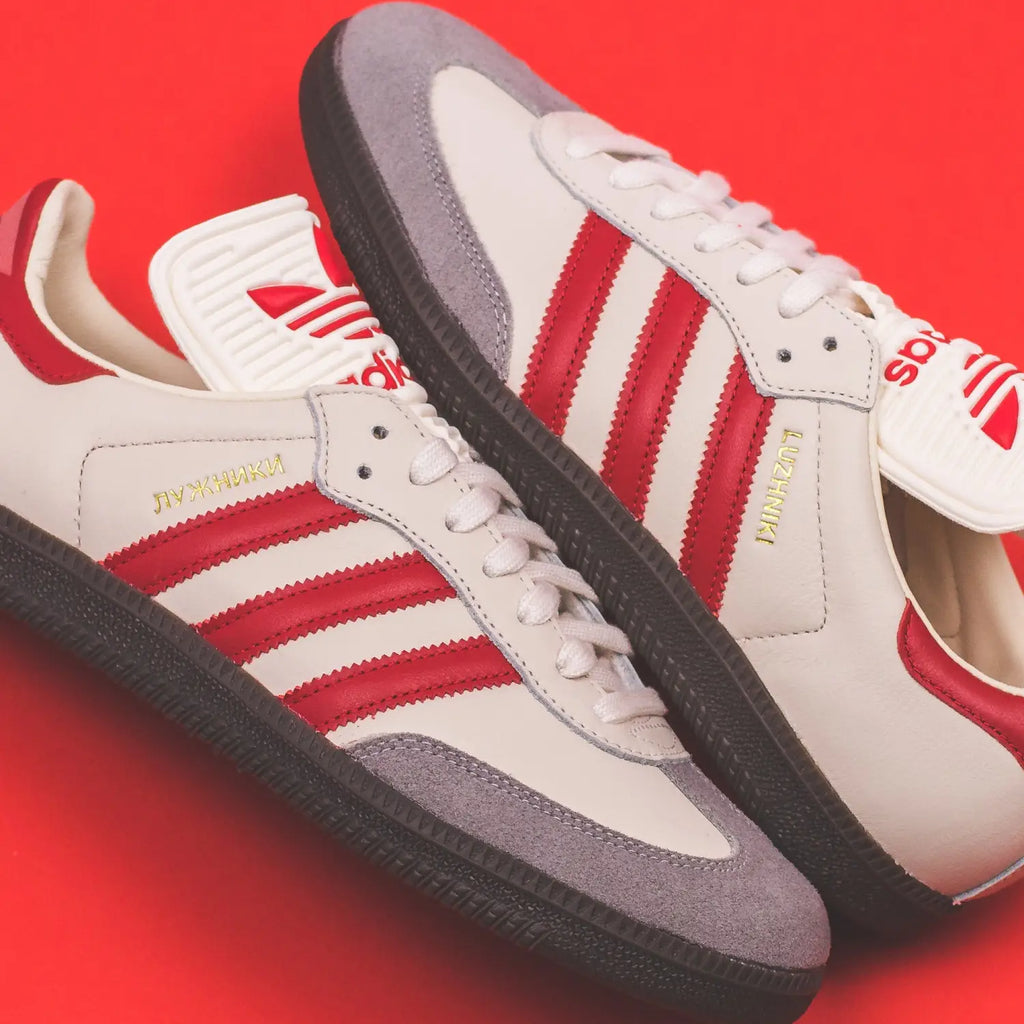 Adidas Originals Samba Classic OG Cream/White/Red/Grey Gum - (CQ2216)