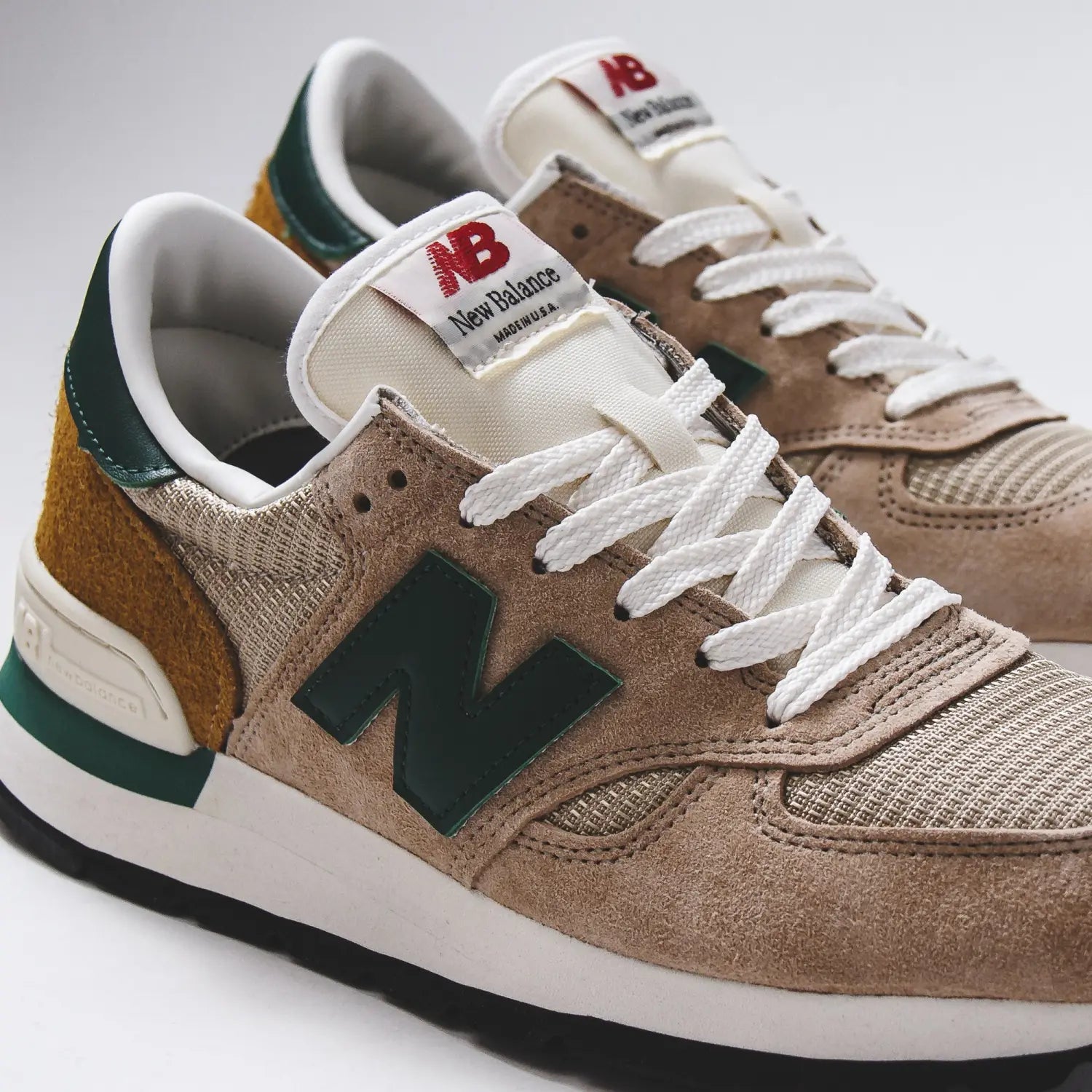 Take a Look at The New Balance 990’s MADE in USA “Tan/Green”