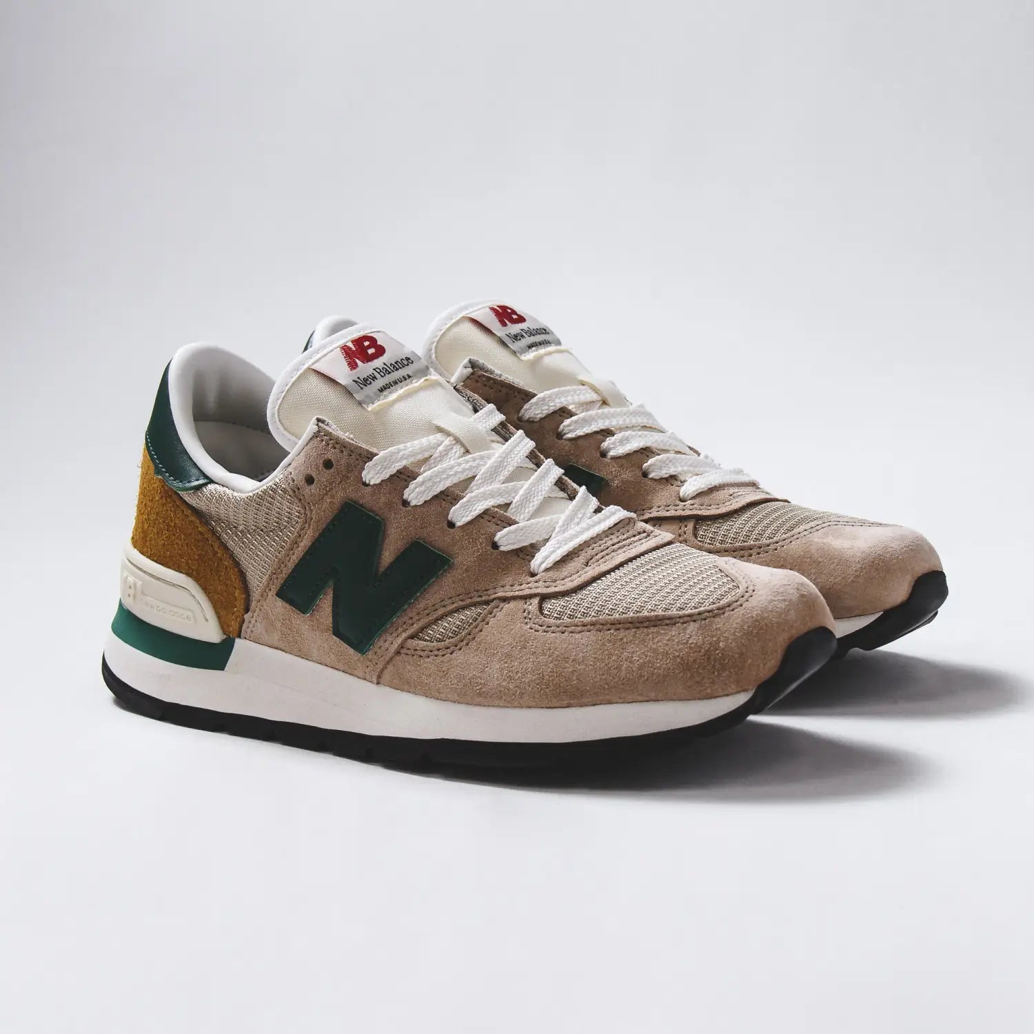 Take a Look at The New Balance 990’s MADE in USA “Tan/Green”