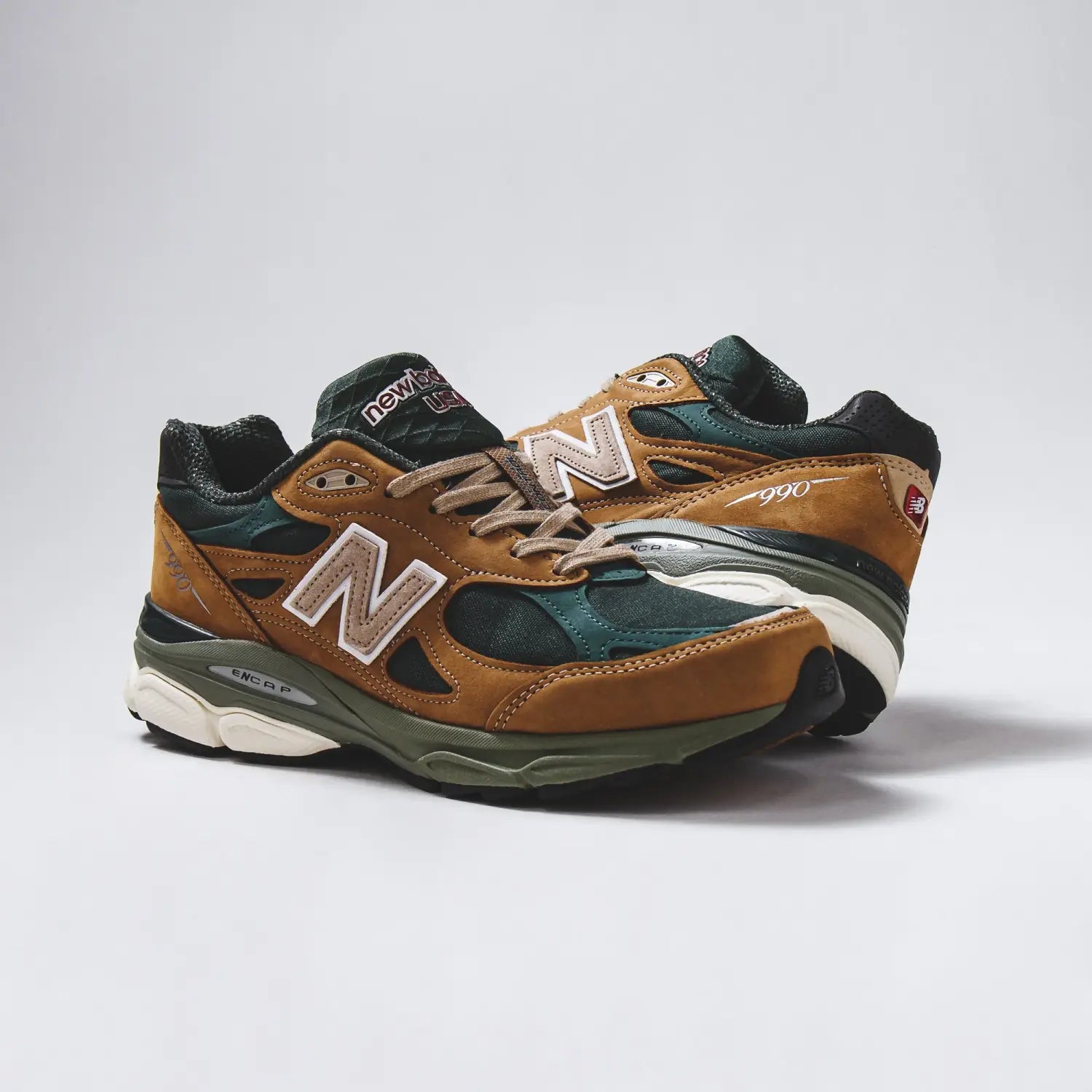 Take a Look at The New Balance 990’s MADE in USA “Tan/Green”