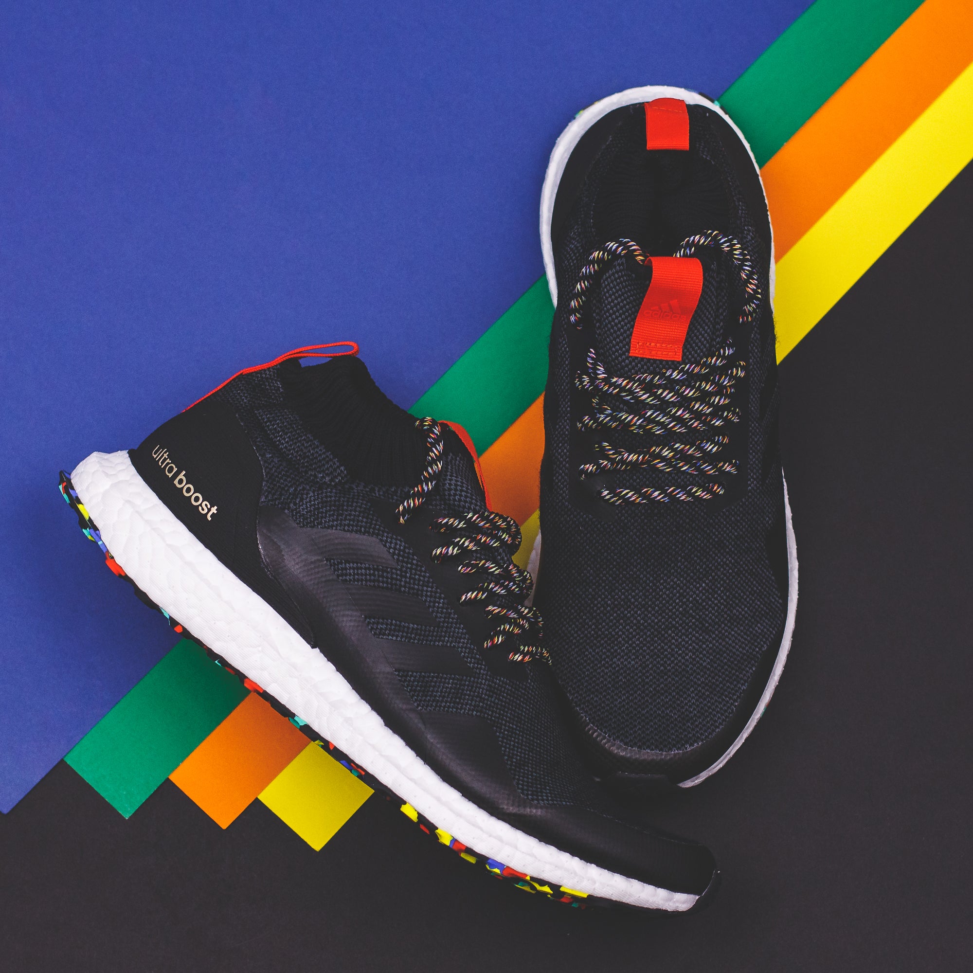 adidas ultra boost mid black multicolor