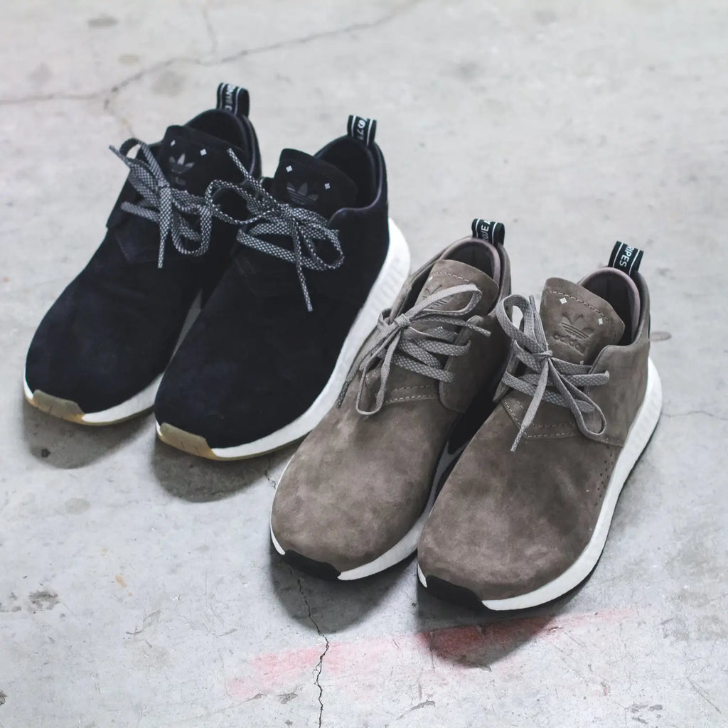 adidas Originals NMD C2 Chukka Pigskin Pack - Core-Black (BY3011) / Simple-Brown (BY9913)