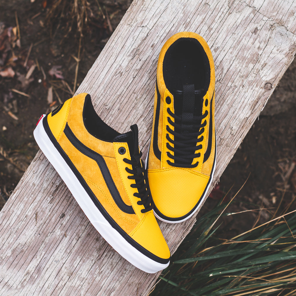 north face x vans yellow