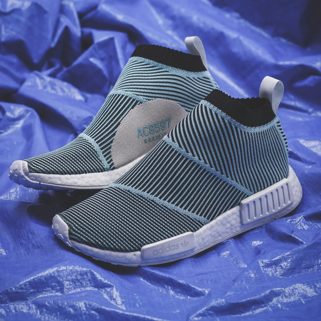 Adidas NMD CS1 Parley for the Primeknit Boost Blue/White - (AC8597) – Solestop.com