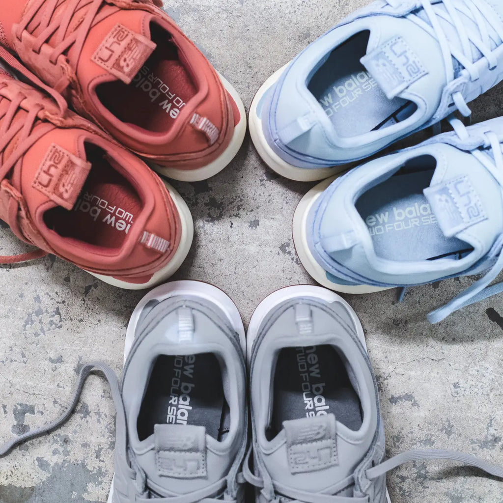 NEW BALANCE 247 DAWN TILL DUSK PACK - Mens: Porcelain Blue(MRL247LP) / Copper Rose (MRL247CR) & Womens: Arctic Fox (WRL247NK)