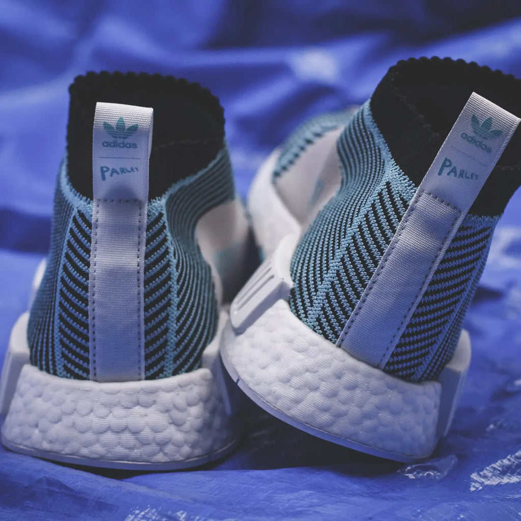 Adidas NMD CS1 Parley for the Ocean Primeknit Boost in Blue/White - (AC8597)