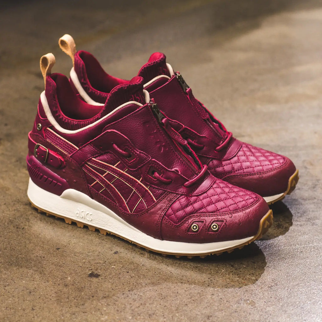 Ghostface Killah x Extra Butter x Asics Gel Lyte MT Pretty Toney in Burgundy/Tan (H7G2K-2626)