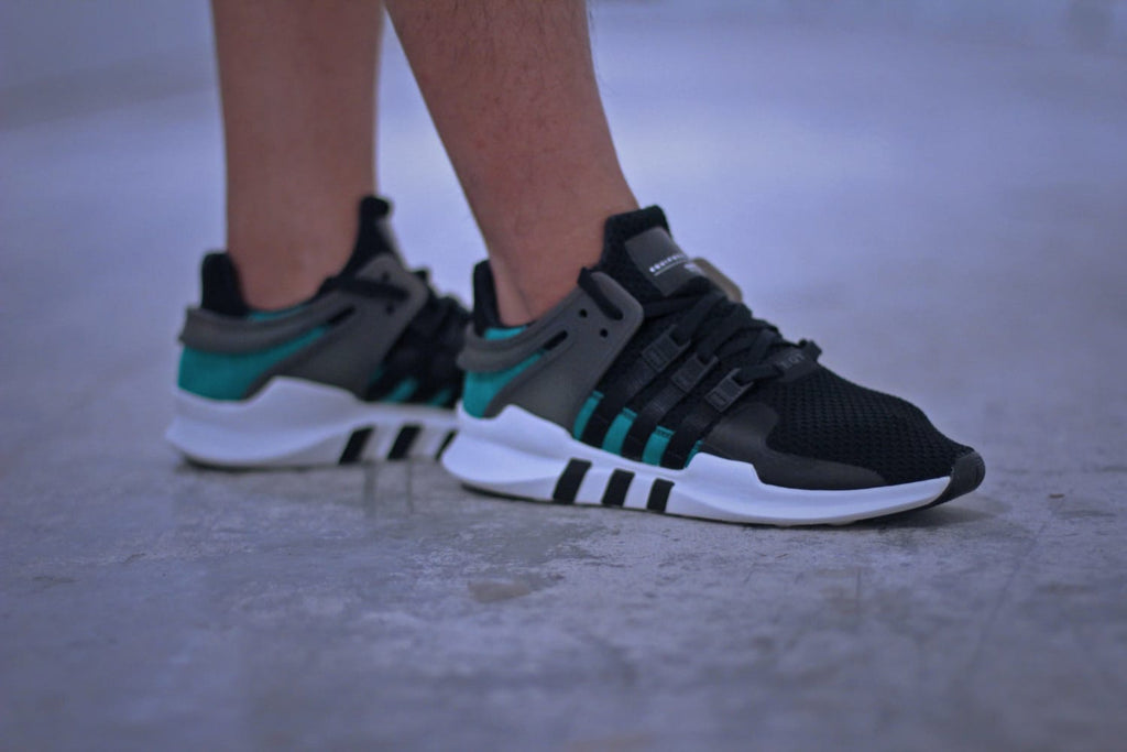 Adidas Originals Equipment Support ADV 91-16 in EQT Green/Black - BA8323