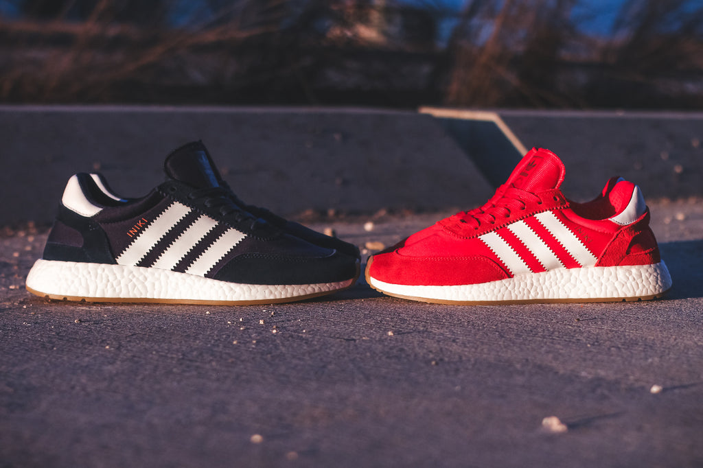 Adidas Originals Iniki Runner BOOST- Red (BB2091) & Navy (BB2092)