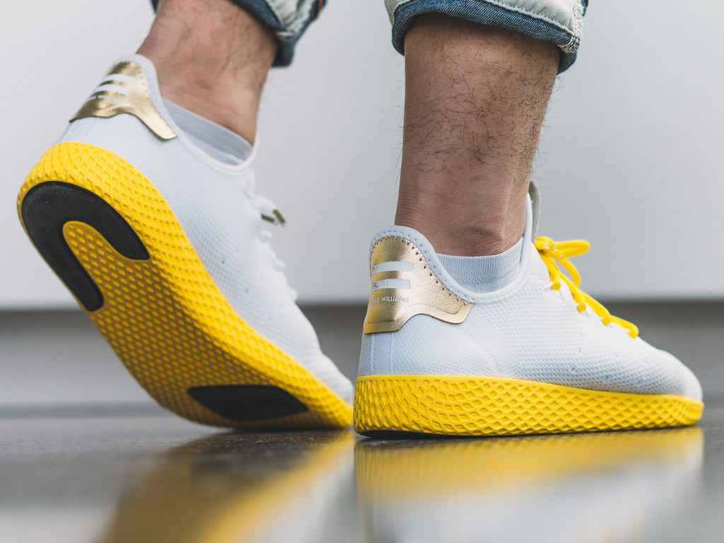 adidas pharrell williams tennis hu gold