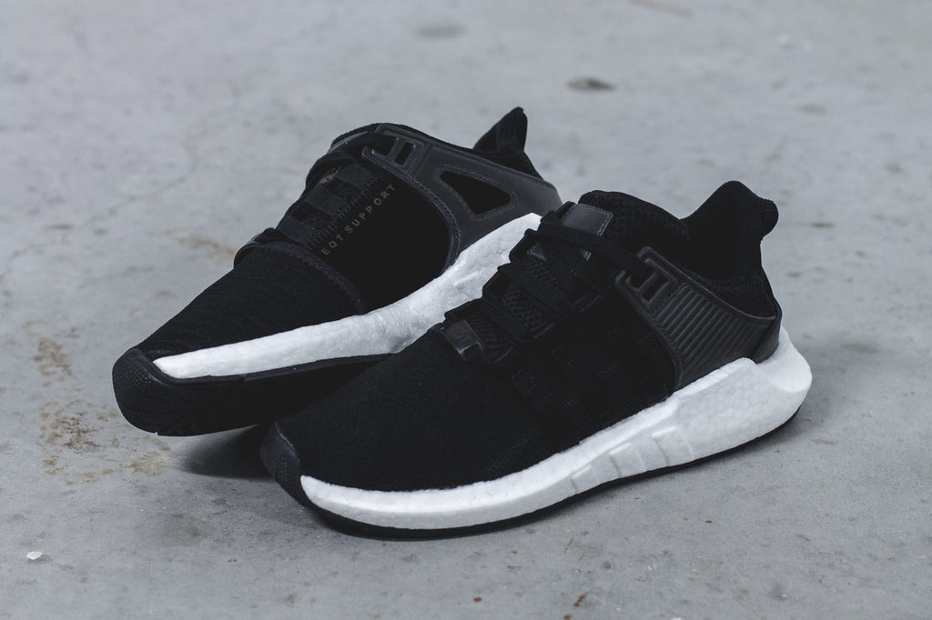 Adidas Originals EQT Support Core Black Pack - 93/17 (BB1236)/ Support Ultra (BA7475)/ ADV 91-16 (BB1295)/ RF 93 (BB1312)