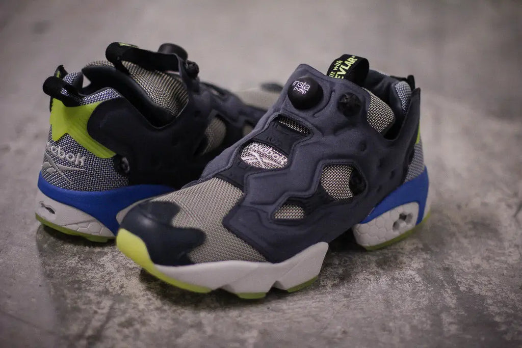 Reebok Classic Instapump Fury Kevlar in Dark Silver/Skull Grey- AR2452