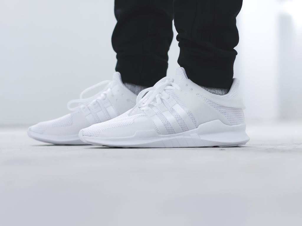 Adidas Originals EQT Support ADV 91-16 Runner in Triple-White/ Triple-Black