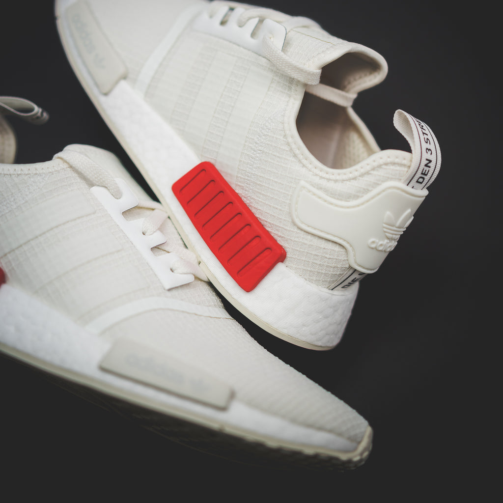 adidas nmd off white lush red