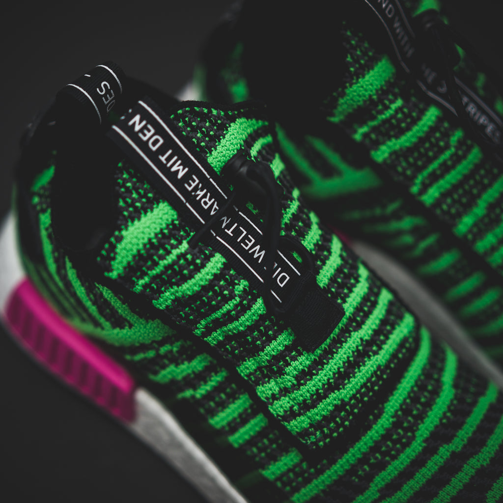 Adidas Originals NMD TS1 PK Primeknit Boost Black/Green/Pink 
