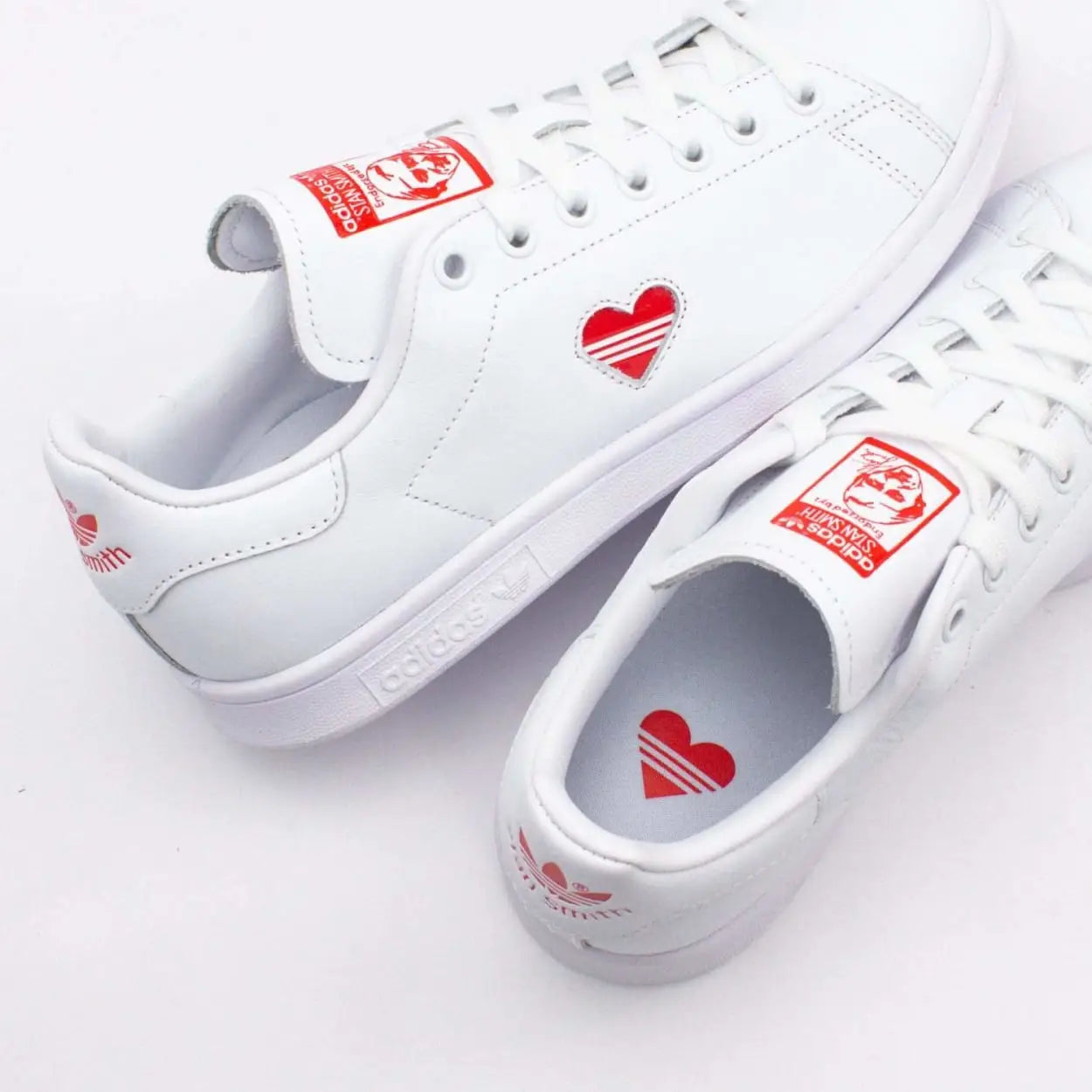 adidas Originals Stan Smith Womens Valentines Day in Red/White - G27893