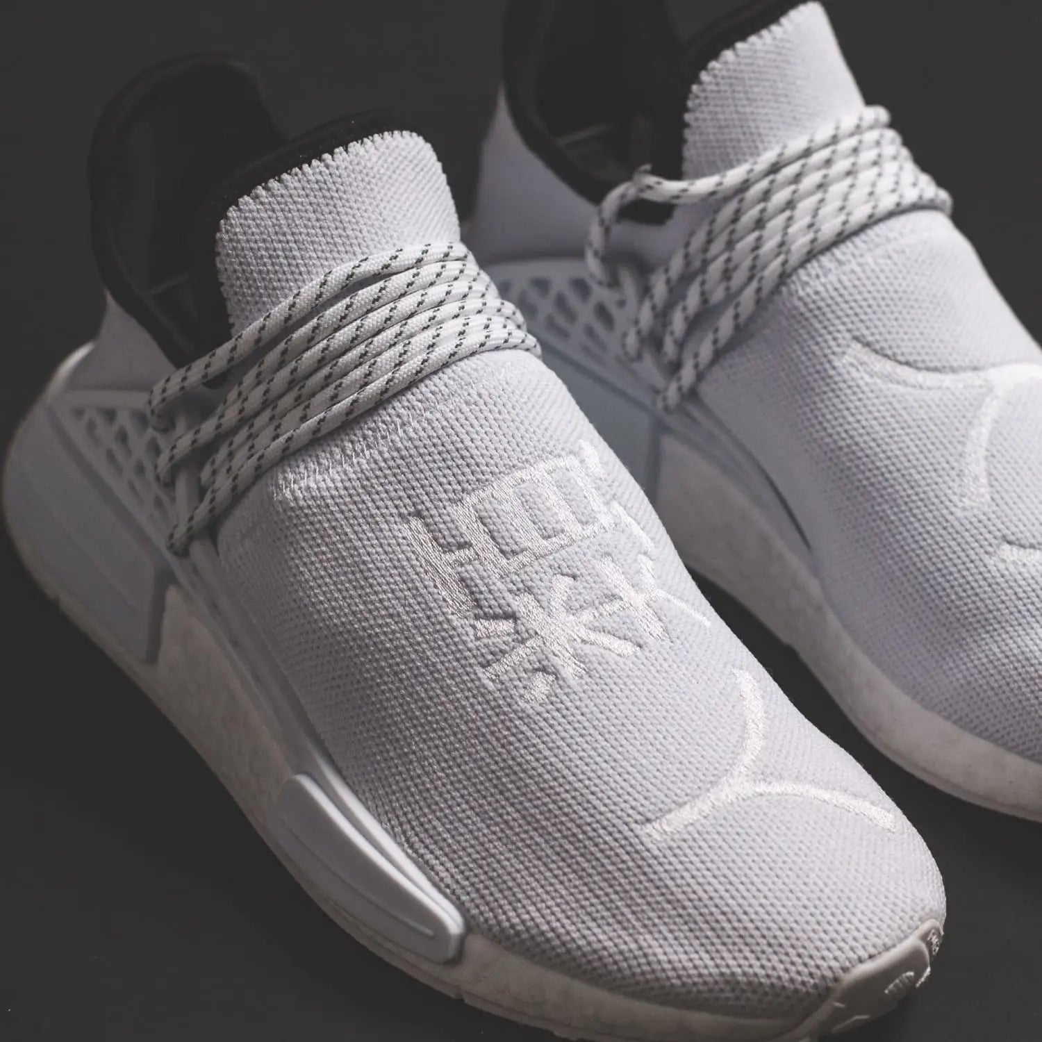 Pharrell adidas NMD Hu White GY0092 Release Date