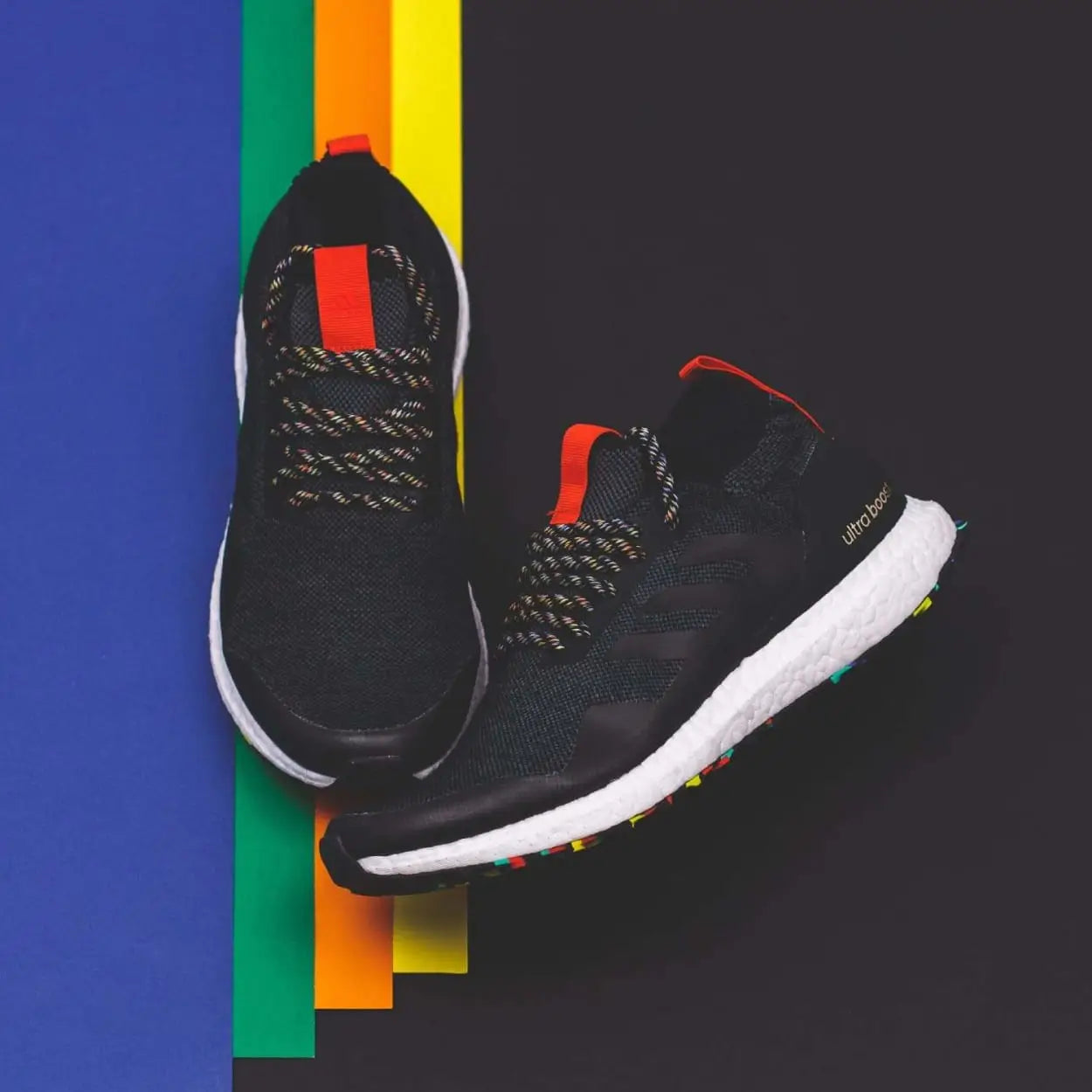 Adidas Running Ultra Boost Mid Black in Multicolor (G26841)