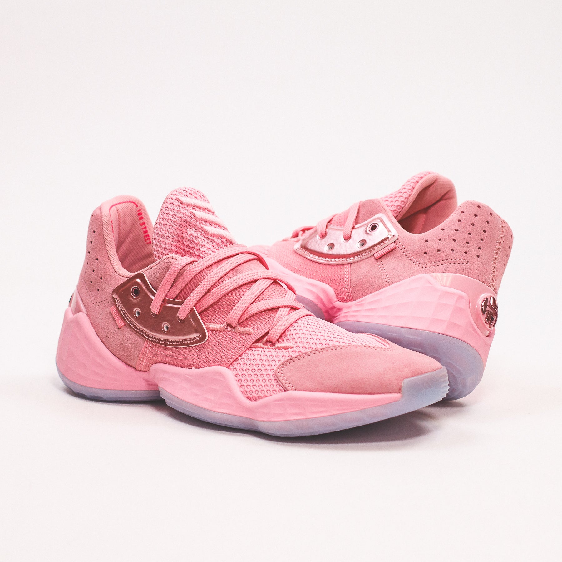 harden pink shoes
