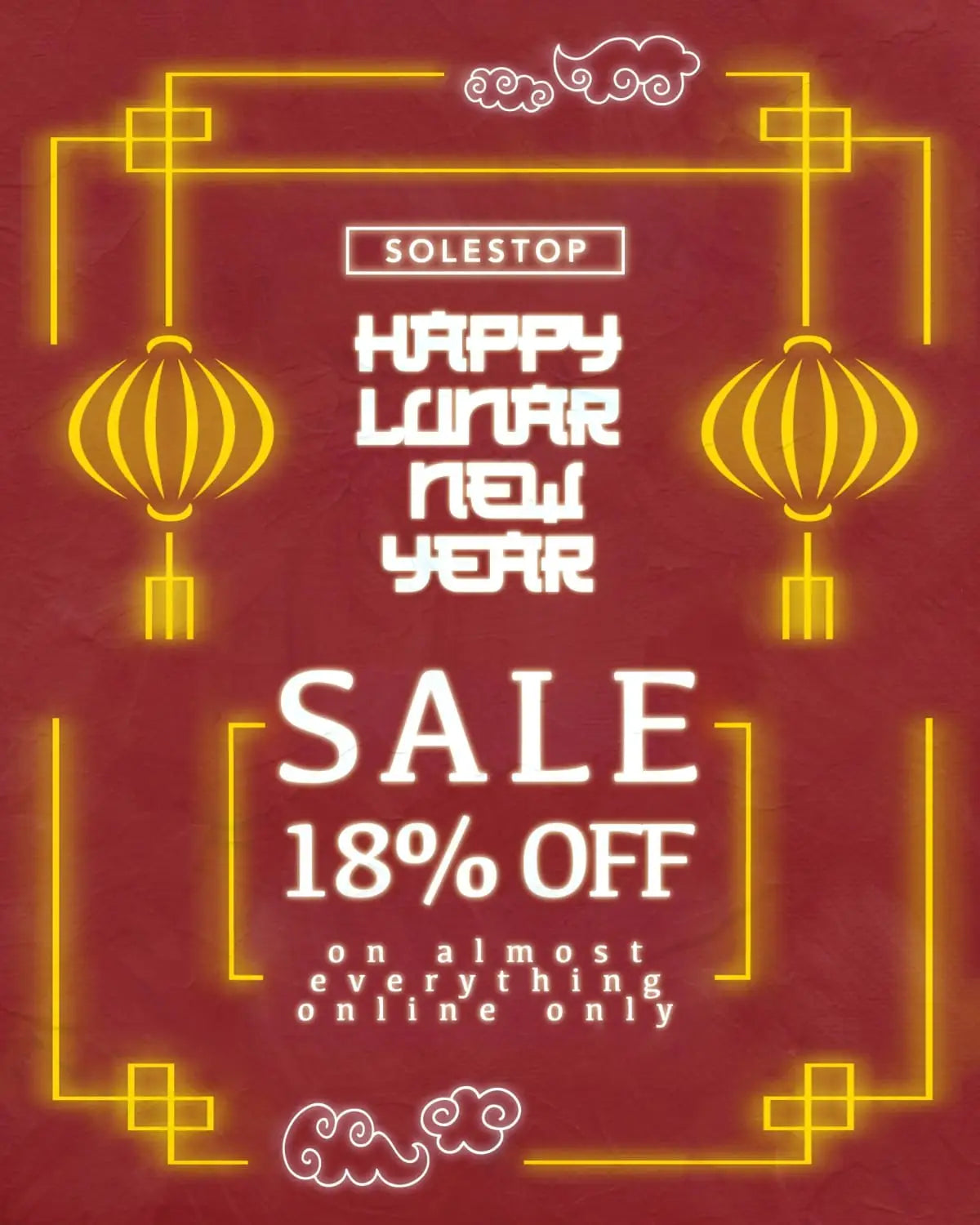 SOLESTOP’S LUNAR NEW YEAR SALE 2021