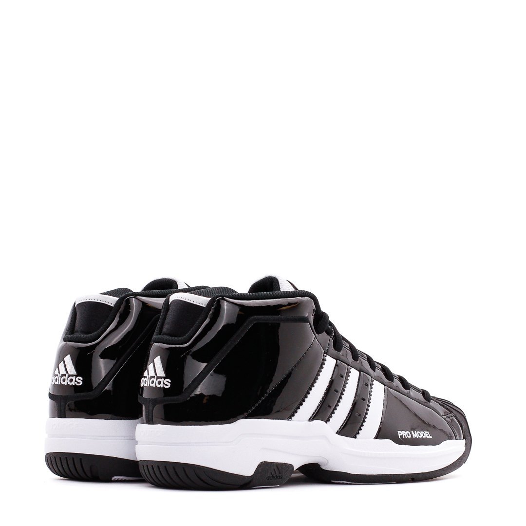 Solestop.com - Adidas Basketball Pro Model 2G Black White Men EF9821 ...