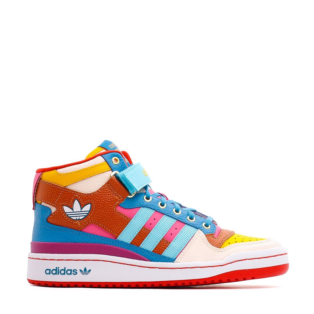 Adidas Originals Women Forum Mid SEED Gold Aqua Pink GV7673 (Fast shipping) de trekking Adidas niño niña talla 42.5 - MarbigenShops