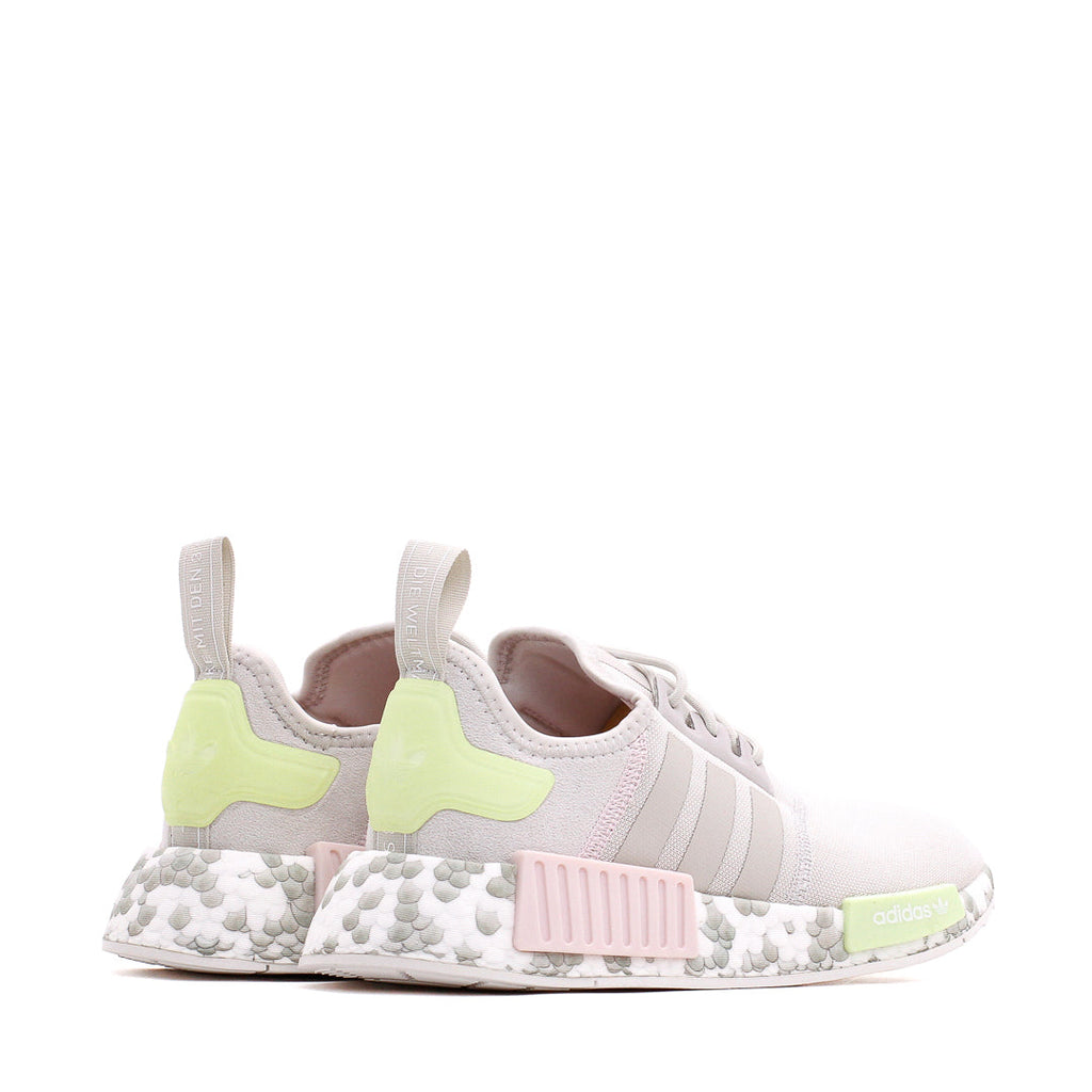 Adidas Originals Women NMD R1 Boost Grey GW5693 (Fast shipping) - adidas dame 4 score tonight show - HotelomegaShops