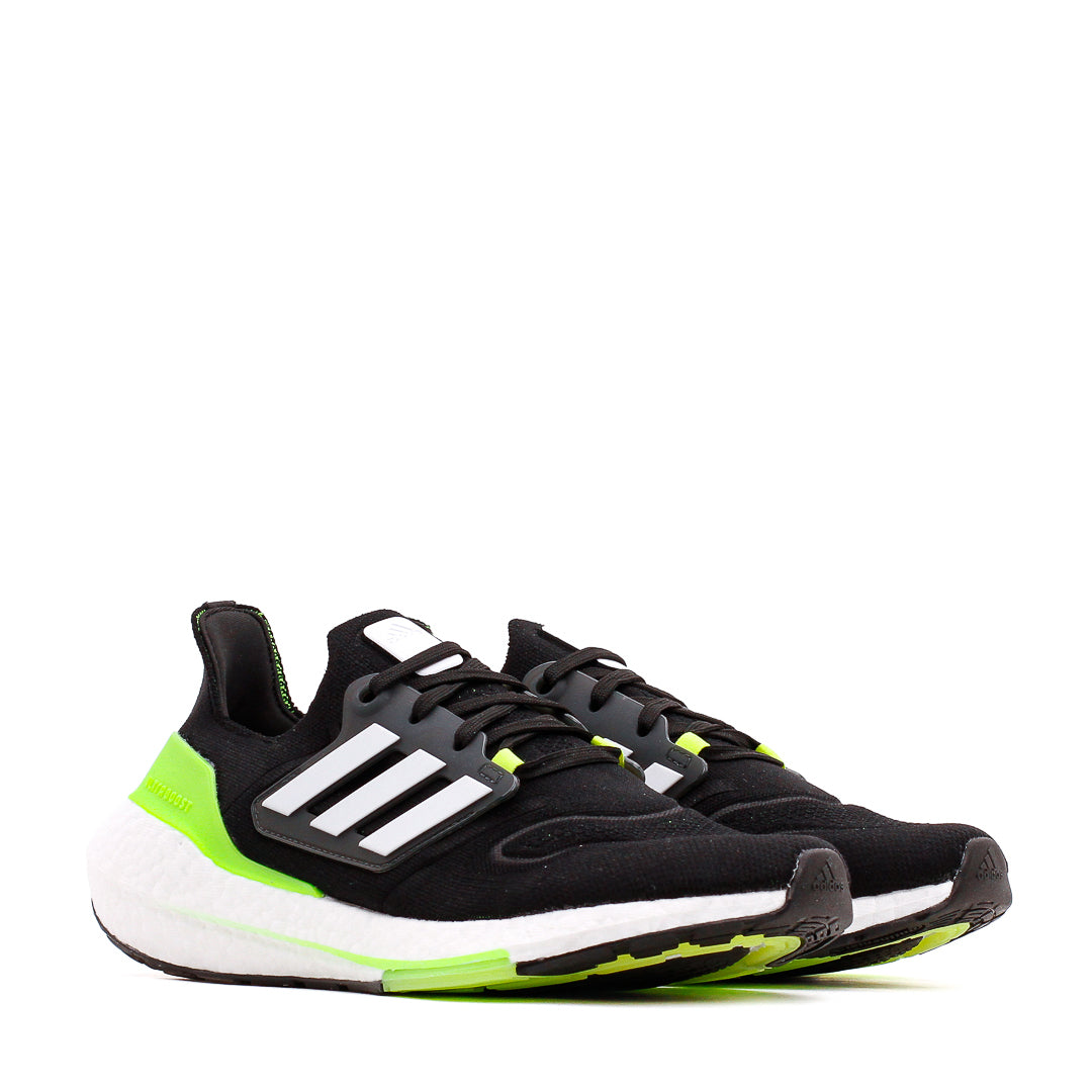 Solestop.com - Adidas Running Men Ultraboost 22 Black Green GX6640 ...