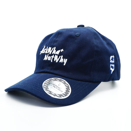 Reigning Champ Woven Wool Monogram 6-Panel Cap Navy RC-7349-NVY (Solestop.com)