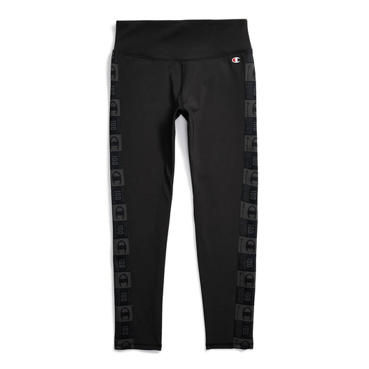 Champion Girls Script Tight Legging Black