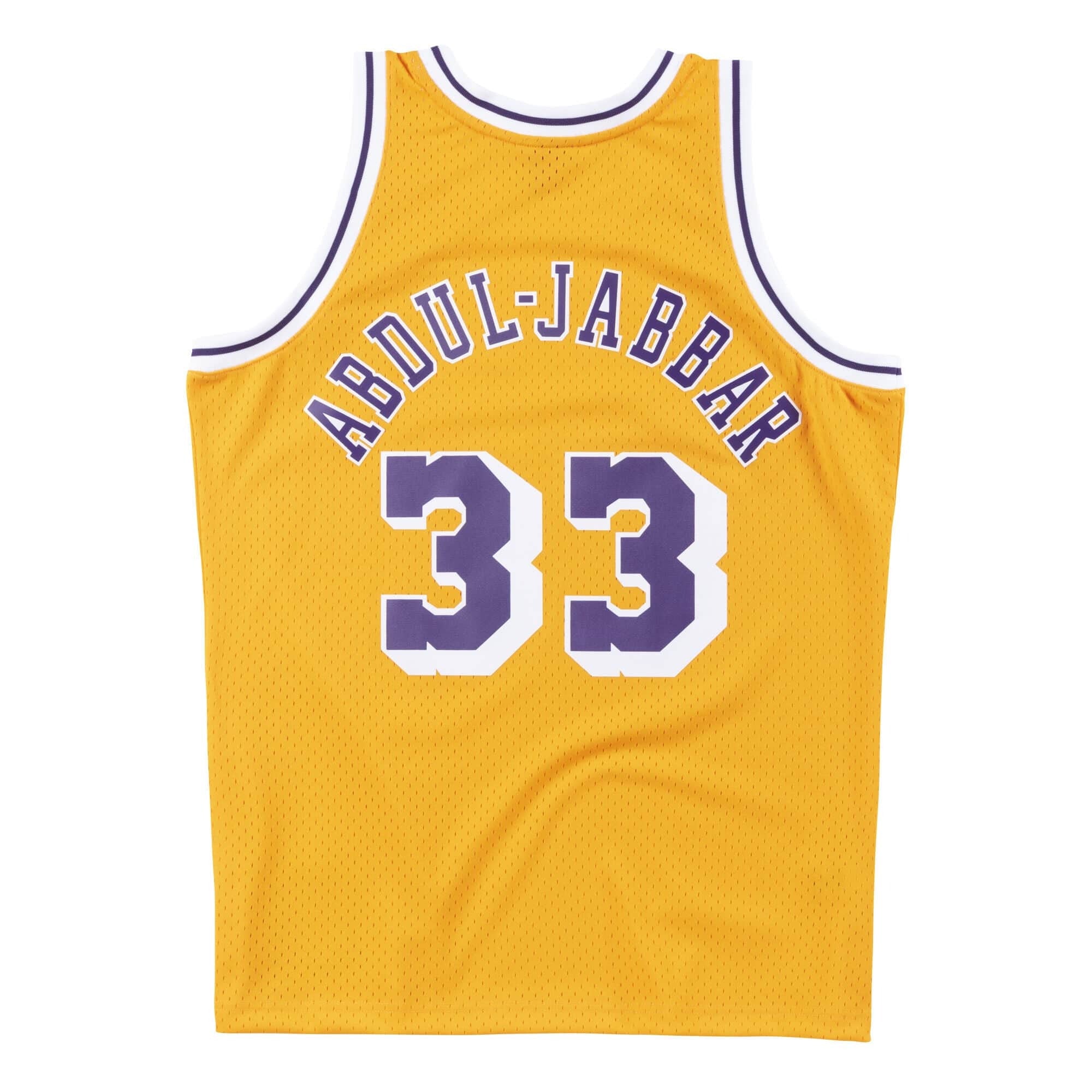 Mitchell & Ness Men NBA Los Angeles Lakers Swingman Jersey Kareem  Abdul-Jabbar Gold '84-85 – Eutm-fmedShops