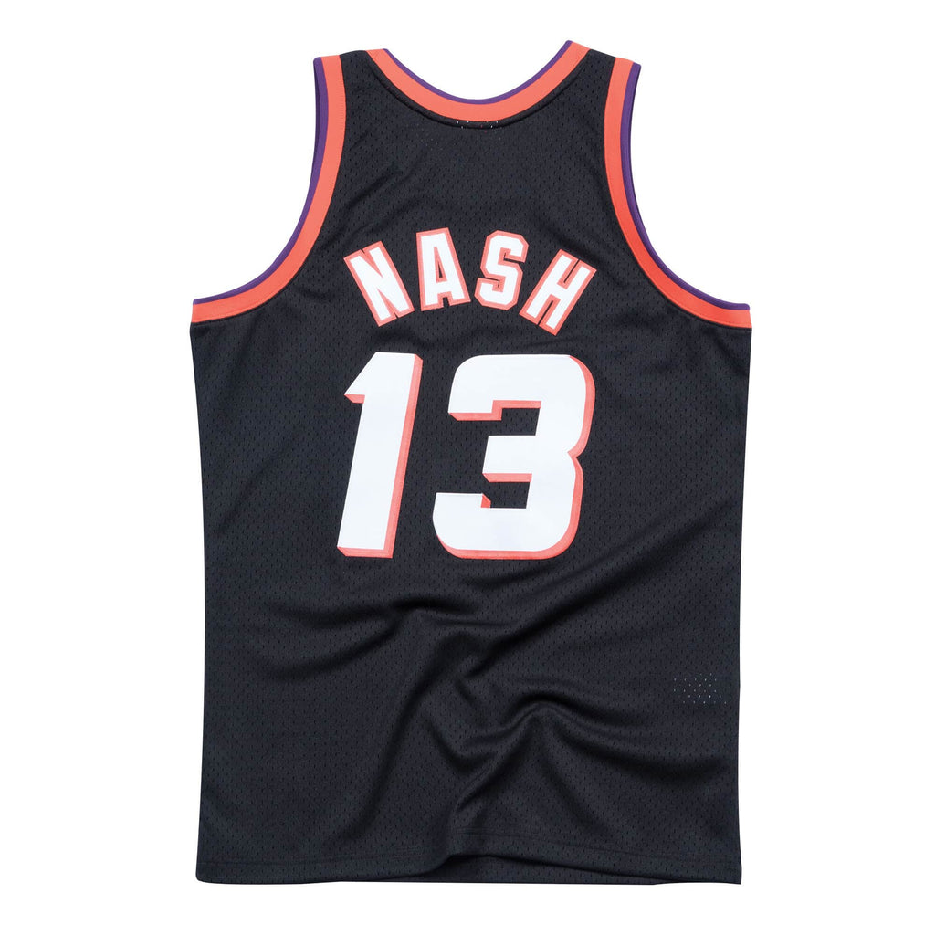 STEVE NASH PHOENIX SUNS #13 BASKETBALL JERSEY ADIDAS SIZE L NBA ORANGE GREY  >