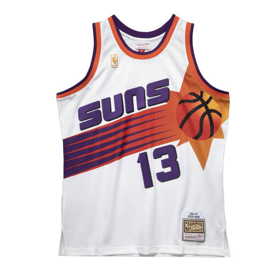 Mitchell & Ness Mens Swingman Jersey Los Angeles Lakers 1983-84 Kareem Abdul-Jabbar, Purple / M