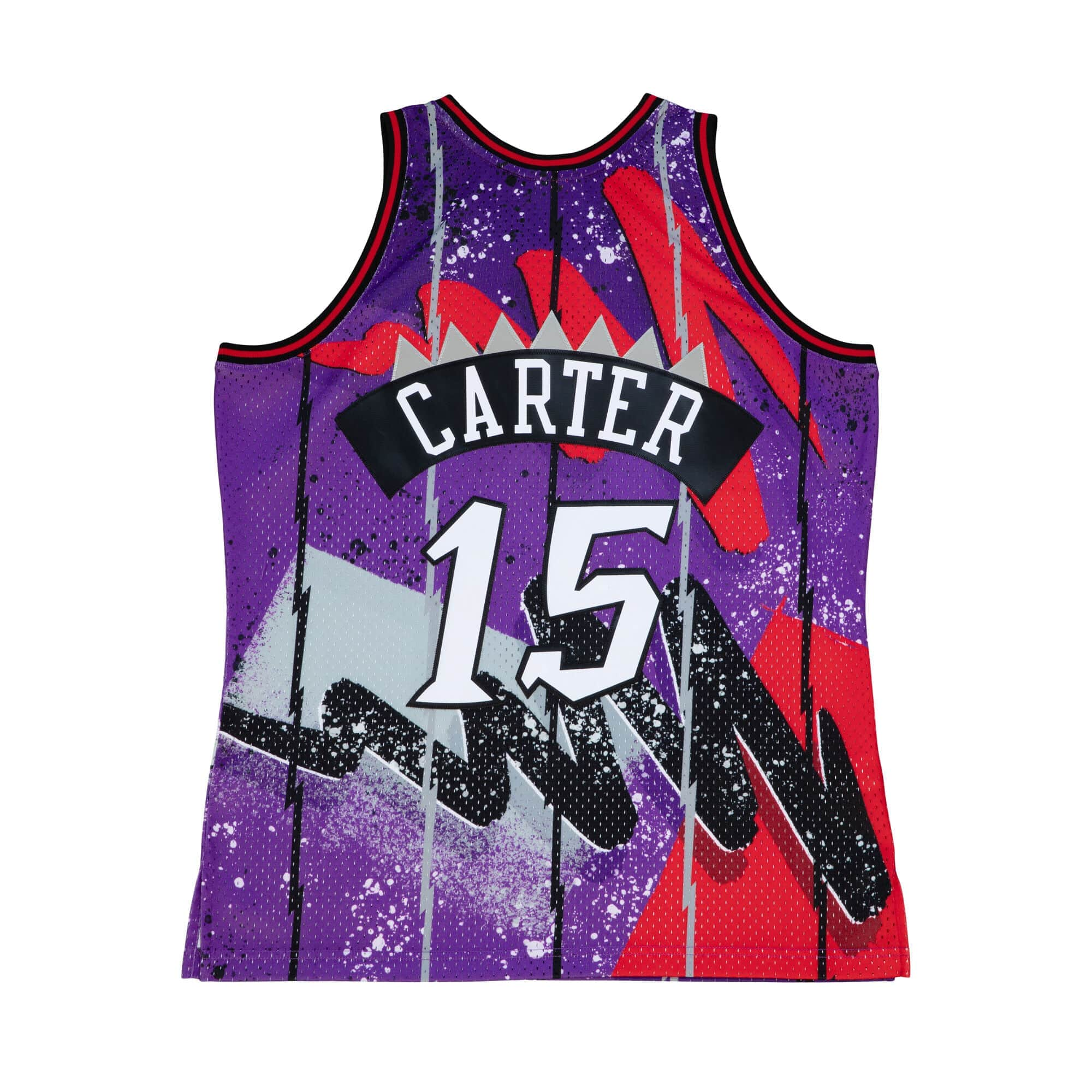 Toronto Raptors Hyper Hoops Swingman Jersey - Vince Carter By Mitchell &  Ness - Purple - Mens