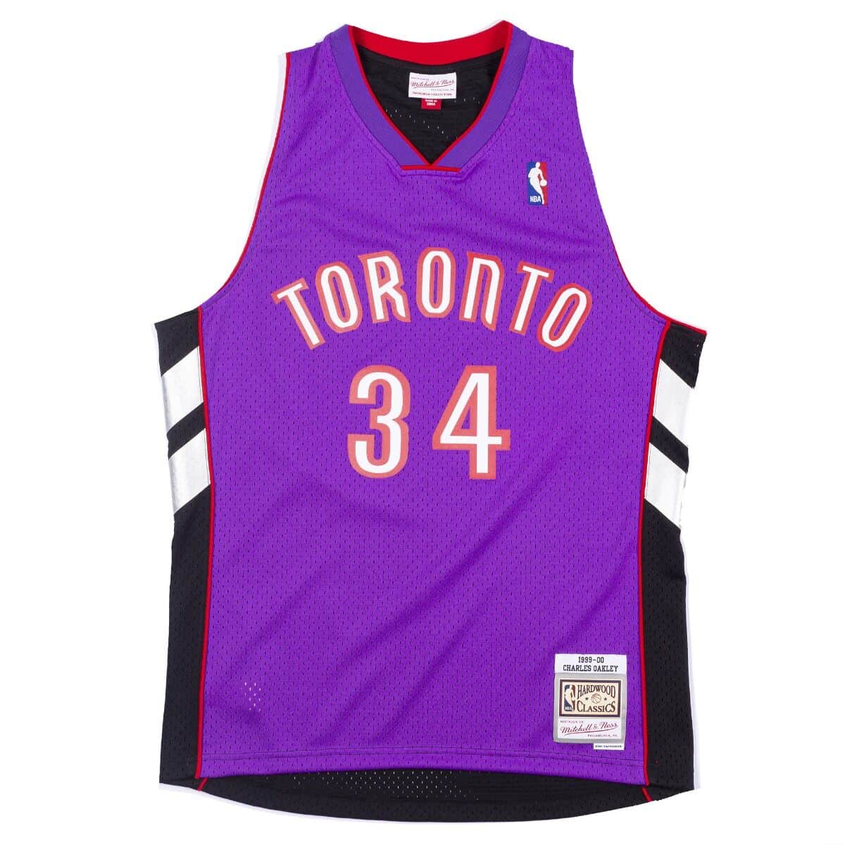 Mitchell & Ness Men NBA Toronto Raptors Swingman Jersey Charles Oakley  Purple 1999 SJY19084TRA99CO – 