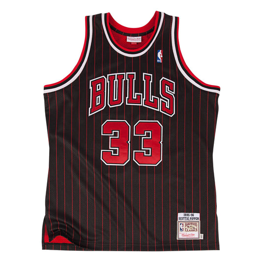 Mitchell & Ness NBA Chicago Bulls Wildlife Swingman Jersey Red Scottie  Pippen ’97-98 SJY19082CBU97SP