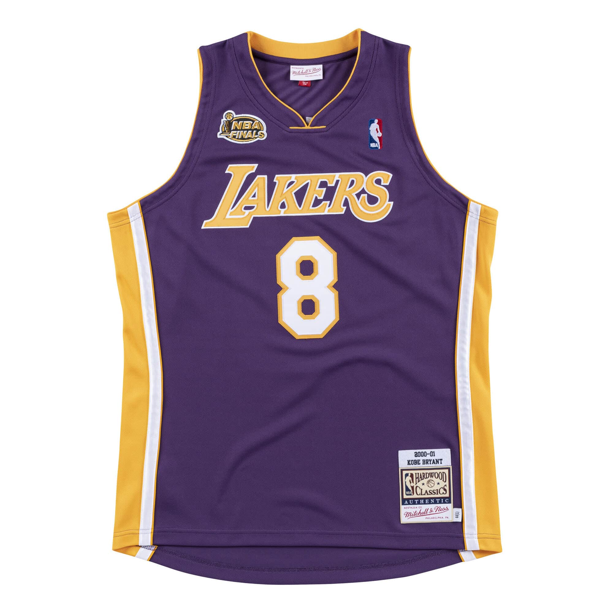 Kobe Bryant Los Angeles Lakers Mitchell & Ness Authentic Reversible Jersey  - Gold/Purple