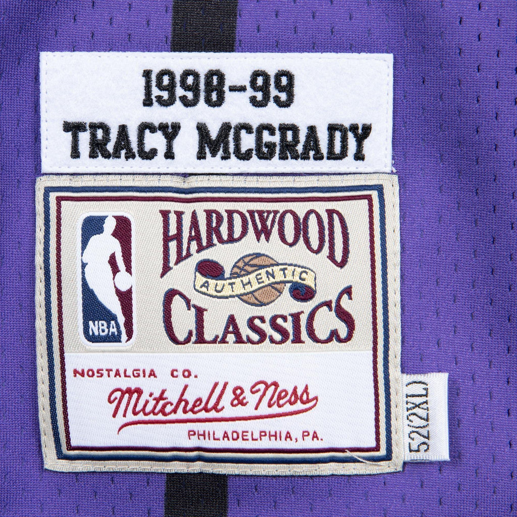 Tracy McGrady Toronto Raptors Mitchell & Ness Youth 1998-99 Hardwood  Classics Swingman Throwback Jersey - Purple