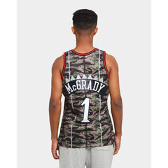 Mitchell & Ness Toronto Raptors #1 Tracy McGrady camo Swingman Jersey