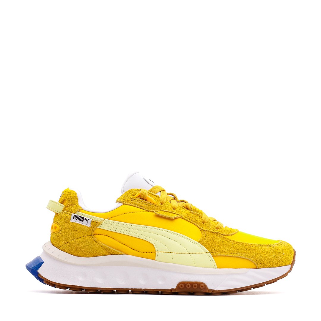 yellow puma sneakers