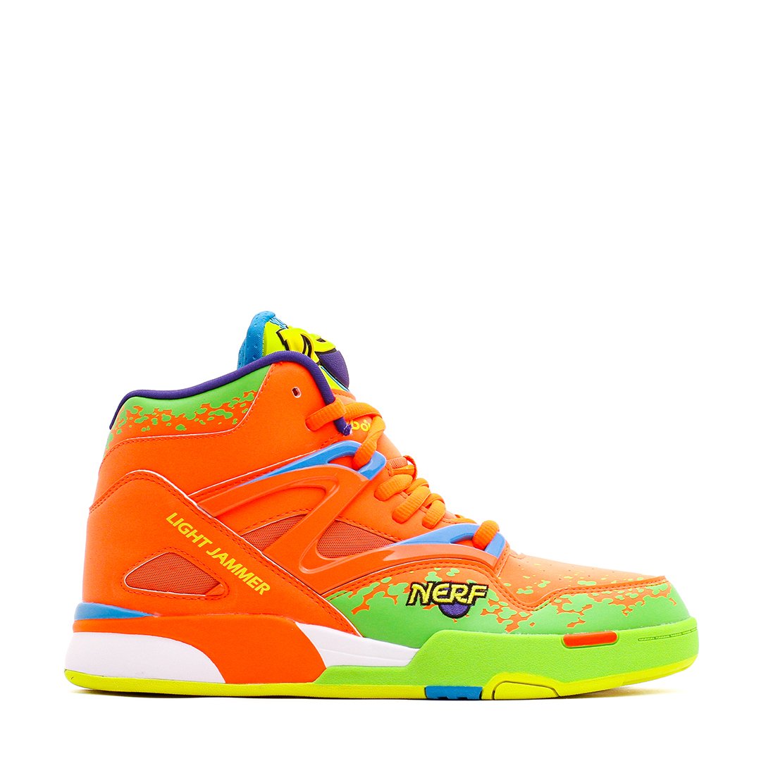 MarbigenShops - Reebok Men x Nerf Pump OMNI Zone II Orange Green GY8068 (Fast shipping) - Reebok Furylite AR Marathon Running Shoes Sneakers BS9272