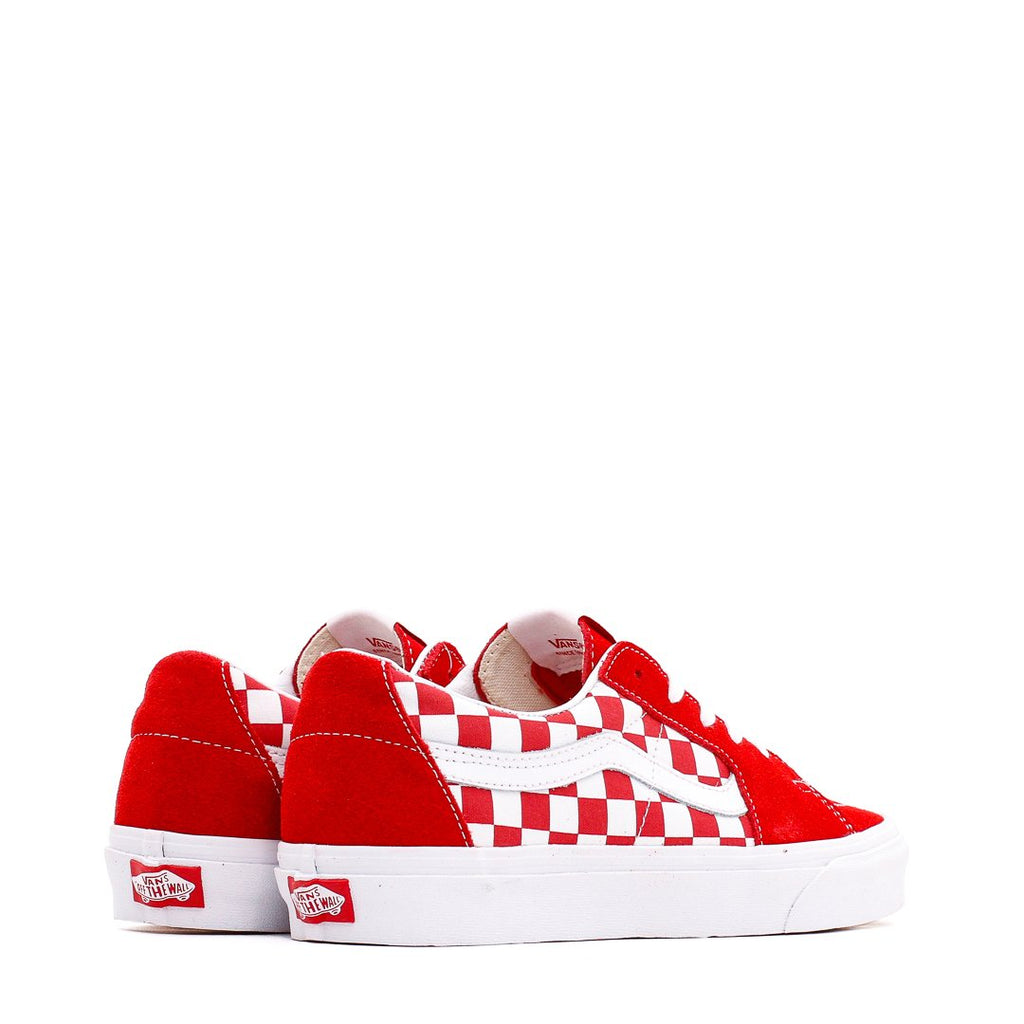 vans sk8 low red and white