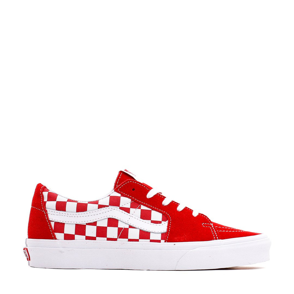 vans sk8 low red and white