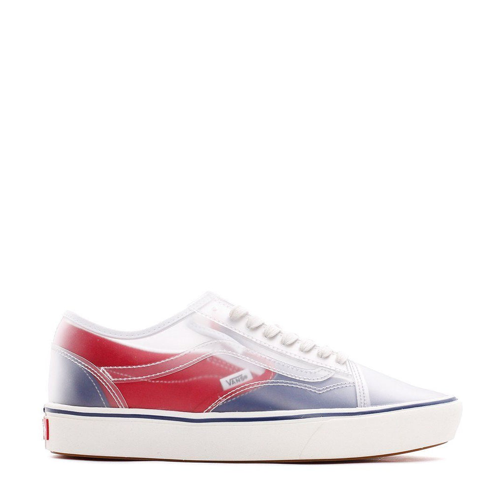 vans navy red