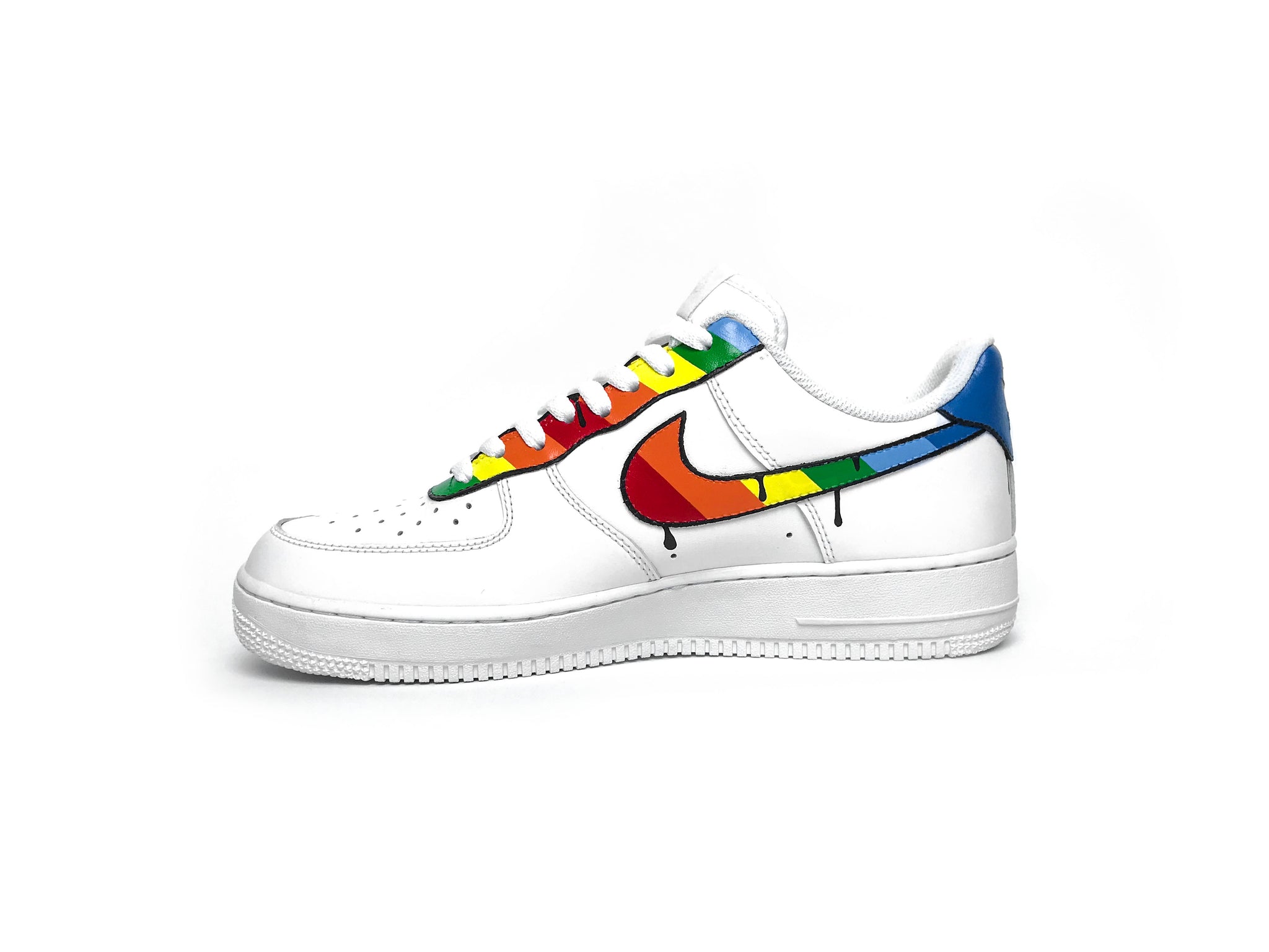 air force 1 rainbow swoosh